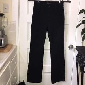 BLACK BEADTRIMMED-NYDJ JEANS-SZ 8- LIKE NEW- $128